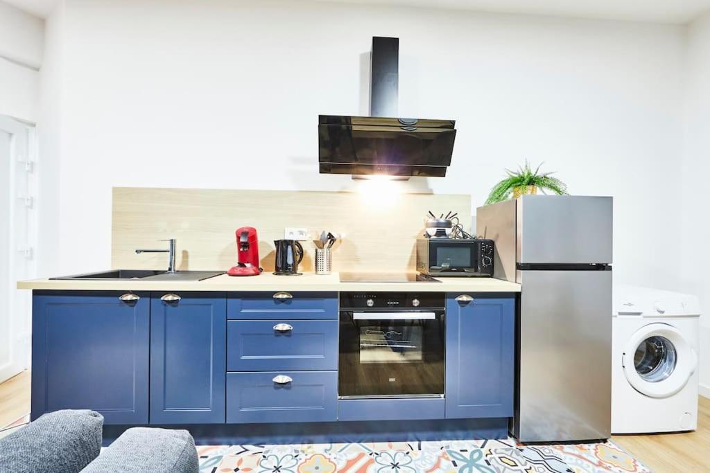 Rb-0D - Appartement Entier F3 Au Rdc De 1 A 6 Pers Mulhouse Kültér fotó